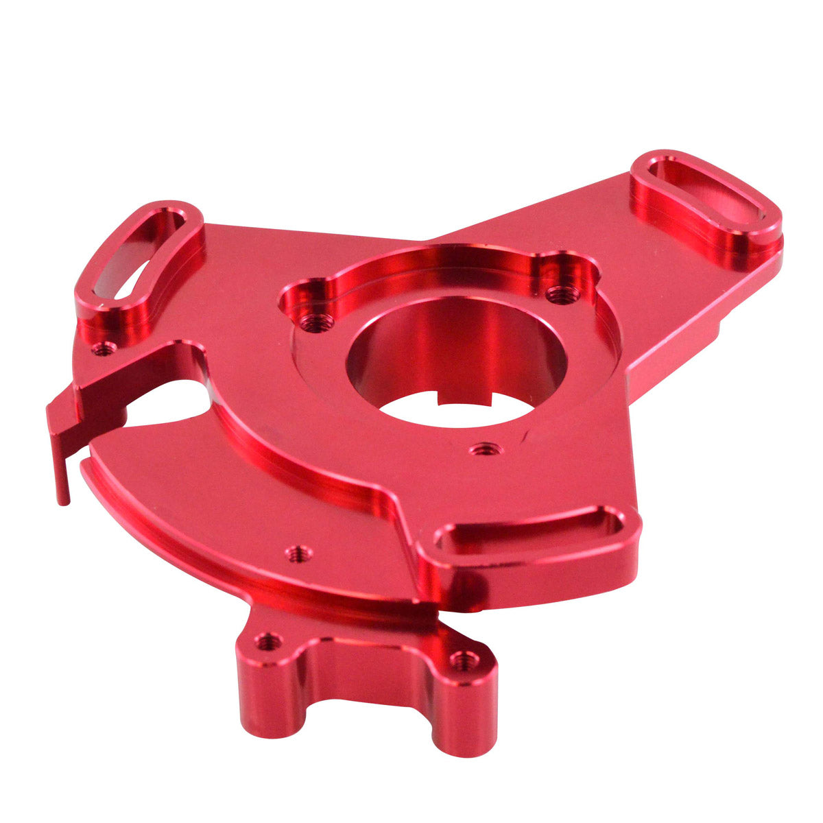 Performance Machined Aluminum Adjustable Stator Timing Back Plate for Yamaha YFZ350 Banshee 1987-2006 Blazing Red