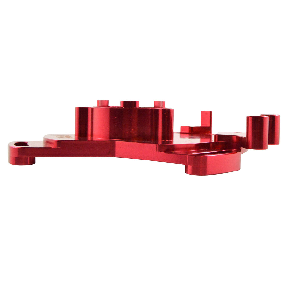 Performance Machined Aluminum Adjustable Stator Timing Back Plate for Yamaha YFZ350 Banshee 1987-2006 Blazing Red