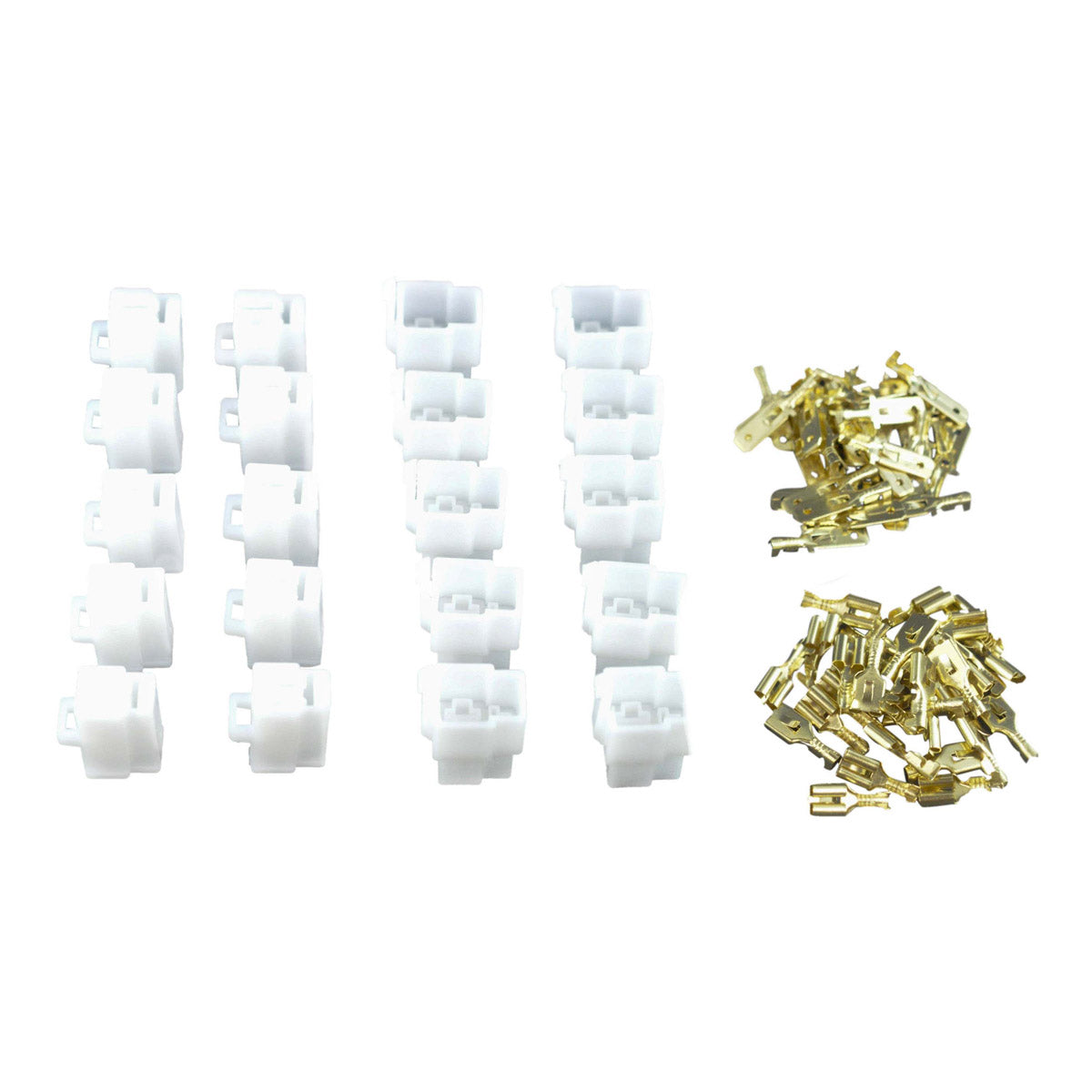 Voltage Regulator Rectifier 3-Pin Connector Kit (10/Pack) for ATV Motorcycle UTV