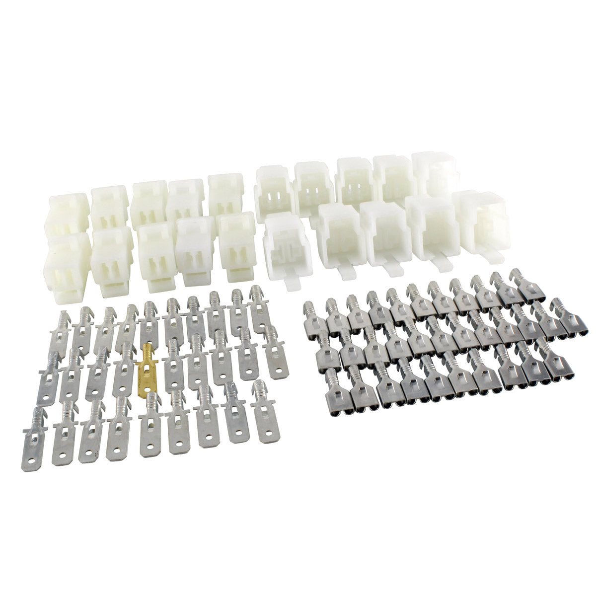 Voltage Regulator Rectifier 3-Pin Connector Kit (10/Pack) for ATV Motorcycle UTV