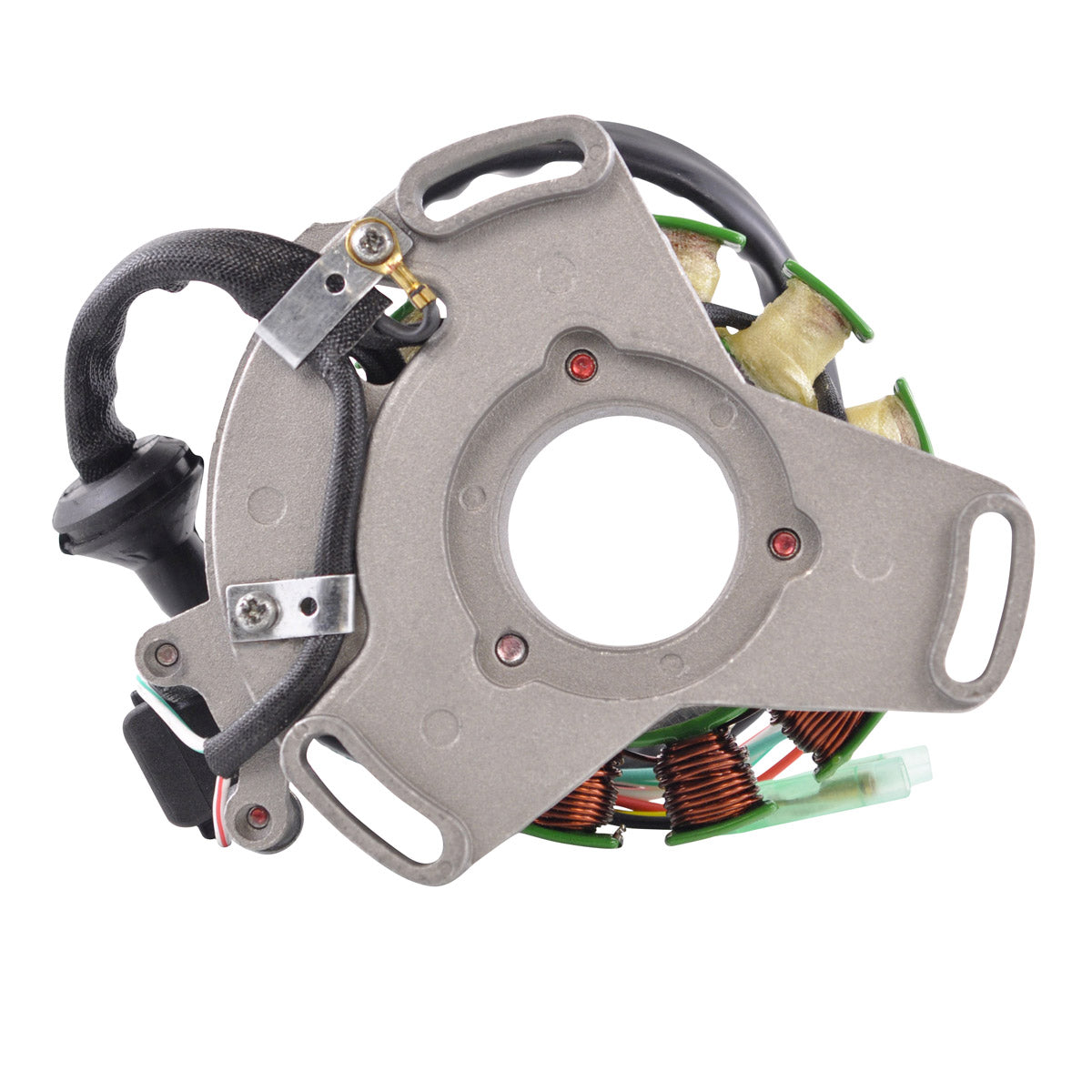 Kit Stator 100 W + External Ignition Coil + Backplate + Flywheel Puller for Yamaha YFZ 350 Banshee 1987-1994