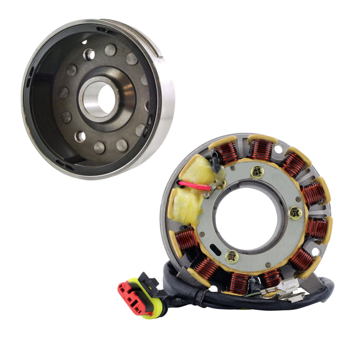 Kit Magneto Flywheel + Stator for Ski-Doo Tundra 280 R F/C Tundra 250 II 1998-2005