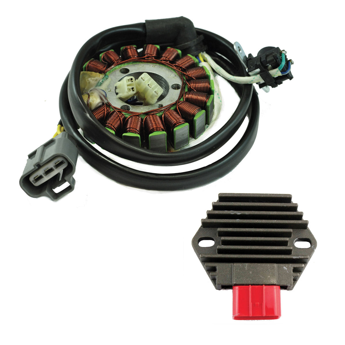 Kit High Output Stator + Voltage Regulator Rectifier for Honda TRX 450 R 2004-2005