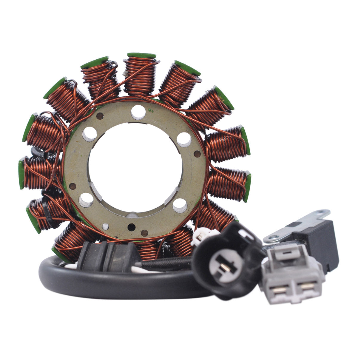 Kit Stator + Mosfet Voltage Regulator + Crankcase Gasket for Yamaha YXR 700 Rhino / YXM Viking 2008-2024 1D7-81960-00-00