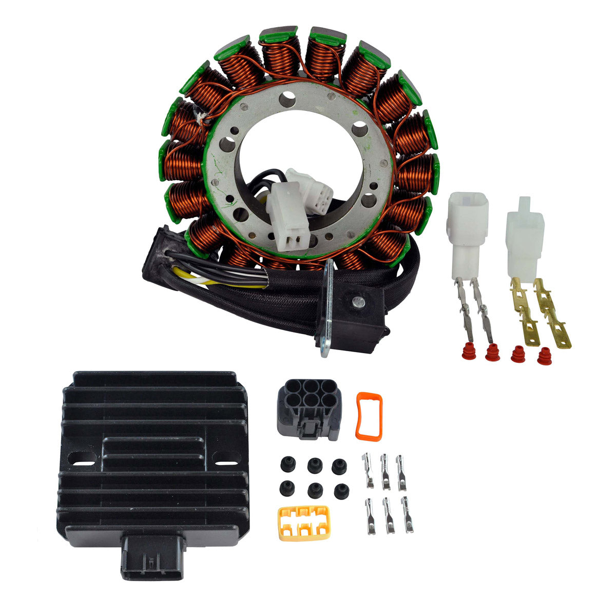 Kit Stator + Regulator for Suzuki LTA / LTF 400 Eiger Arctic Cat 650 H1 / Prowler / Mudpro / TRV / TBX 650 2002-2011