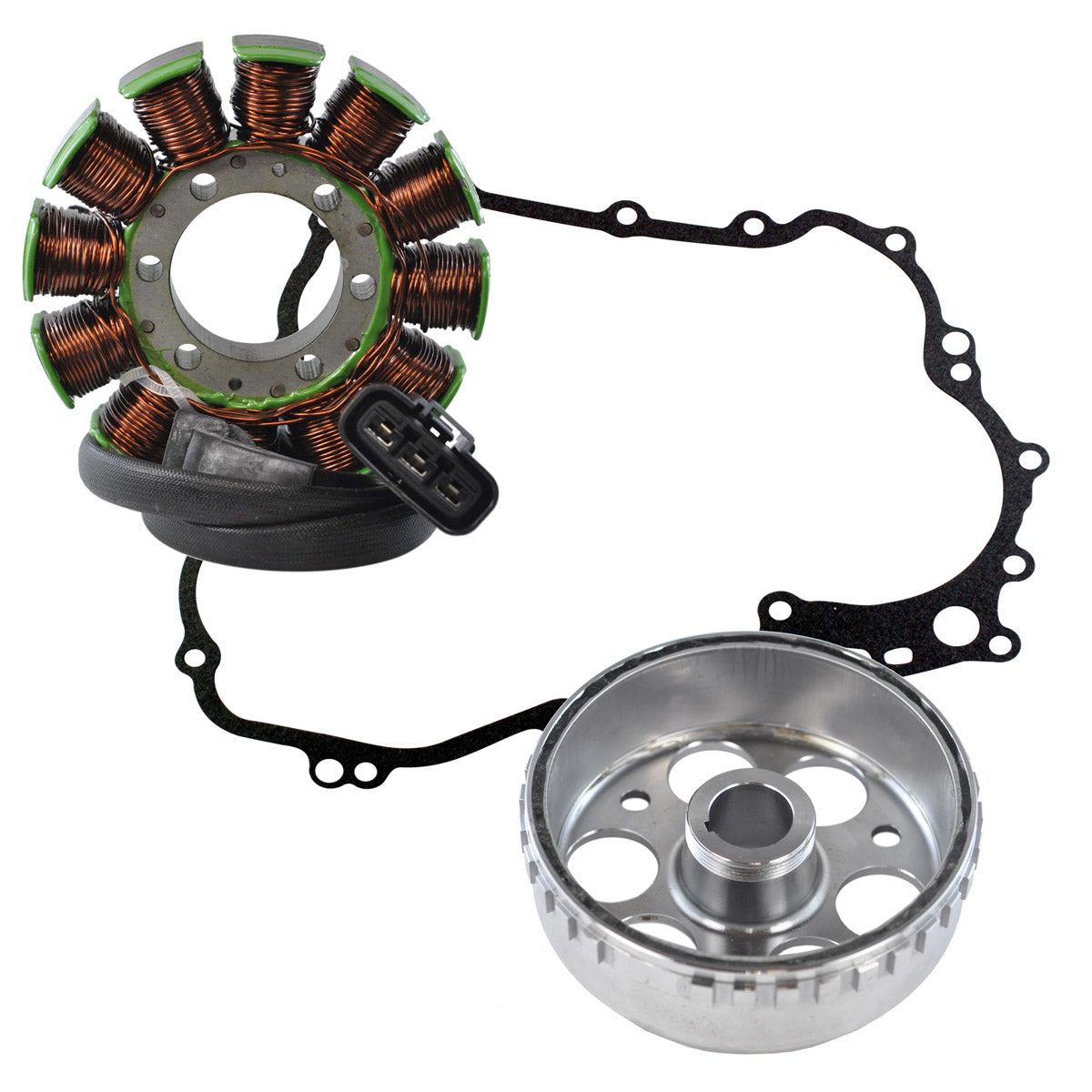 Kit Flywheel + Stator + Gasket for Ski-Doo Expedition Grand Touring GSX MX Z Renegade 1200 cc 2009-2016