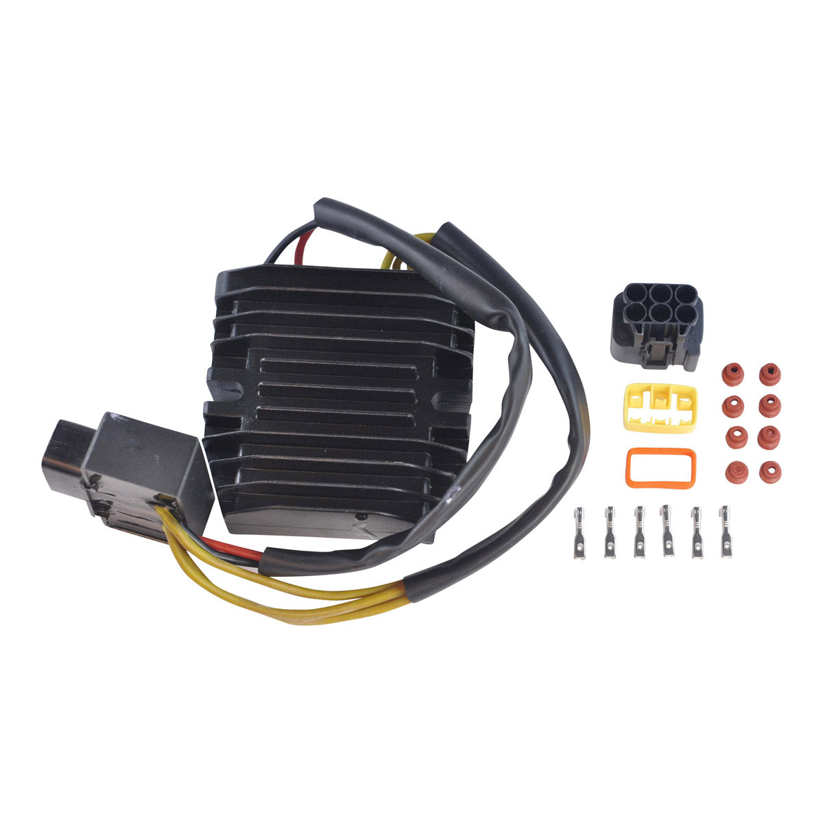 Kit Improved Flywheel + Flywheel Puller + Stator + Mosfet Regulator + Gasket for Suzuki LTA 400 Eiger 4x4 Auto 2002-2007