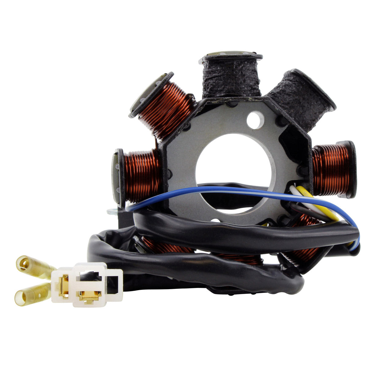 Stator for Scooter Moped Go Kart GY6 50 cc / QMB139 Engines - 8 Coils / 4 Wires