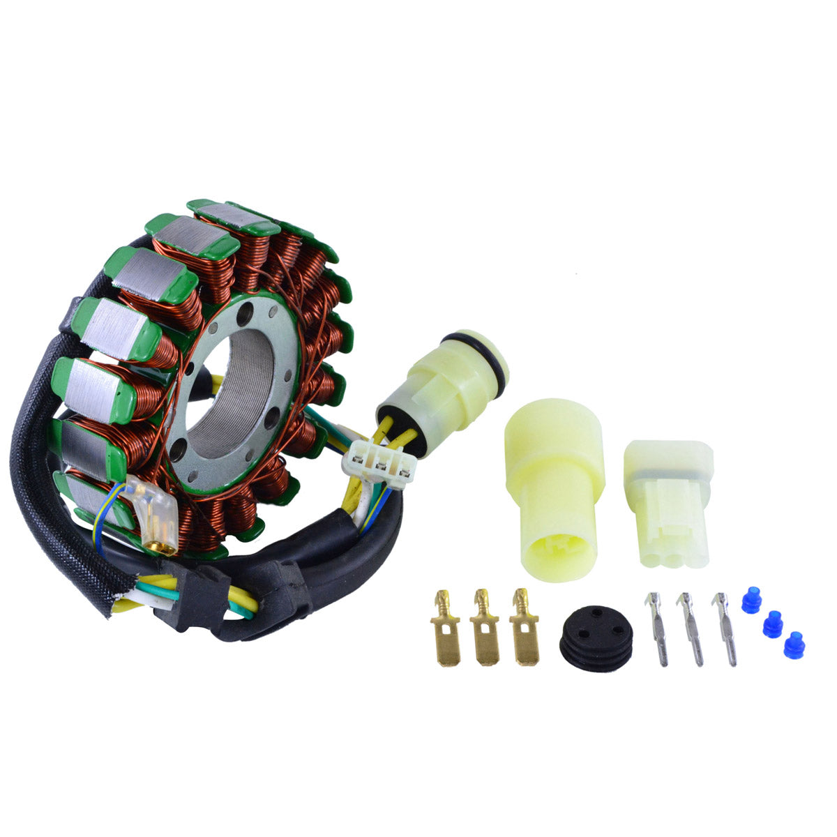 Mitsuba 18-pole Generator Stator for Honda TRX 300 2x4 &amp; TRX 300 FW Fourtrax 4x4 1988-2000