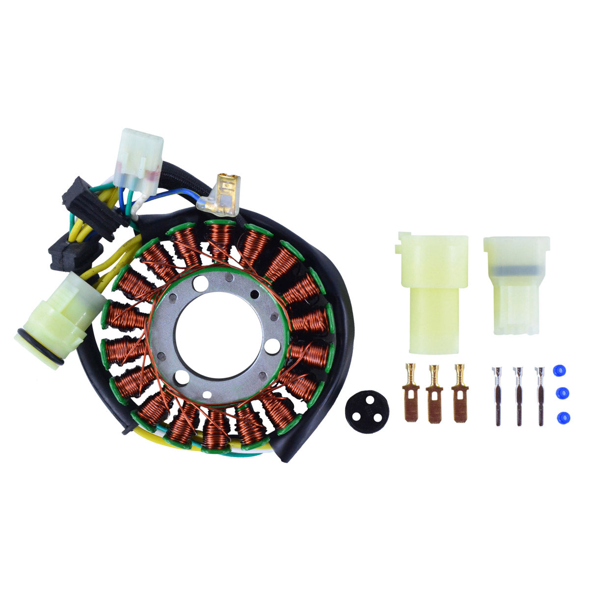 Mitsuba 18-pole Generator Stator for Honda TRX 300 2x4 &amp; TRX 300 FW Fourtrax 4x4 1988-2000