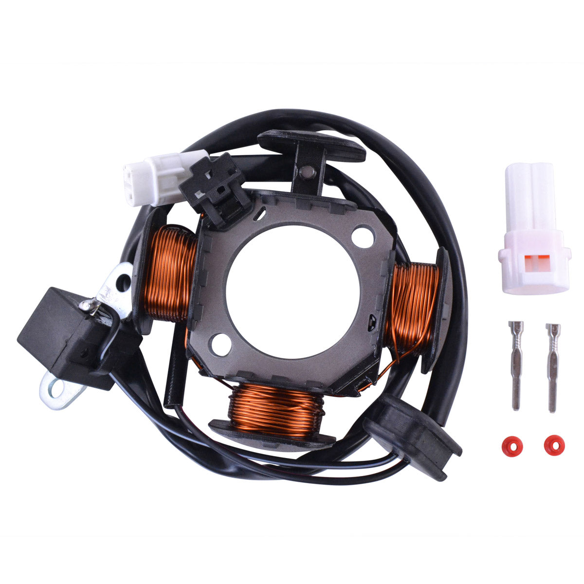 4-Pole Stator for Suzuki LTZ 90 2007-2009 2014-2023 | LTZ 50 2006-2009 2016-2023 | 32101-43G00 / 32101-08H00