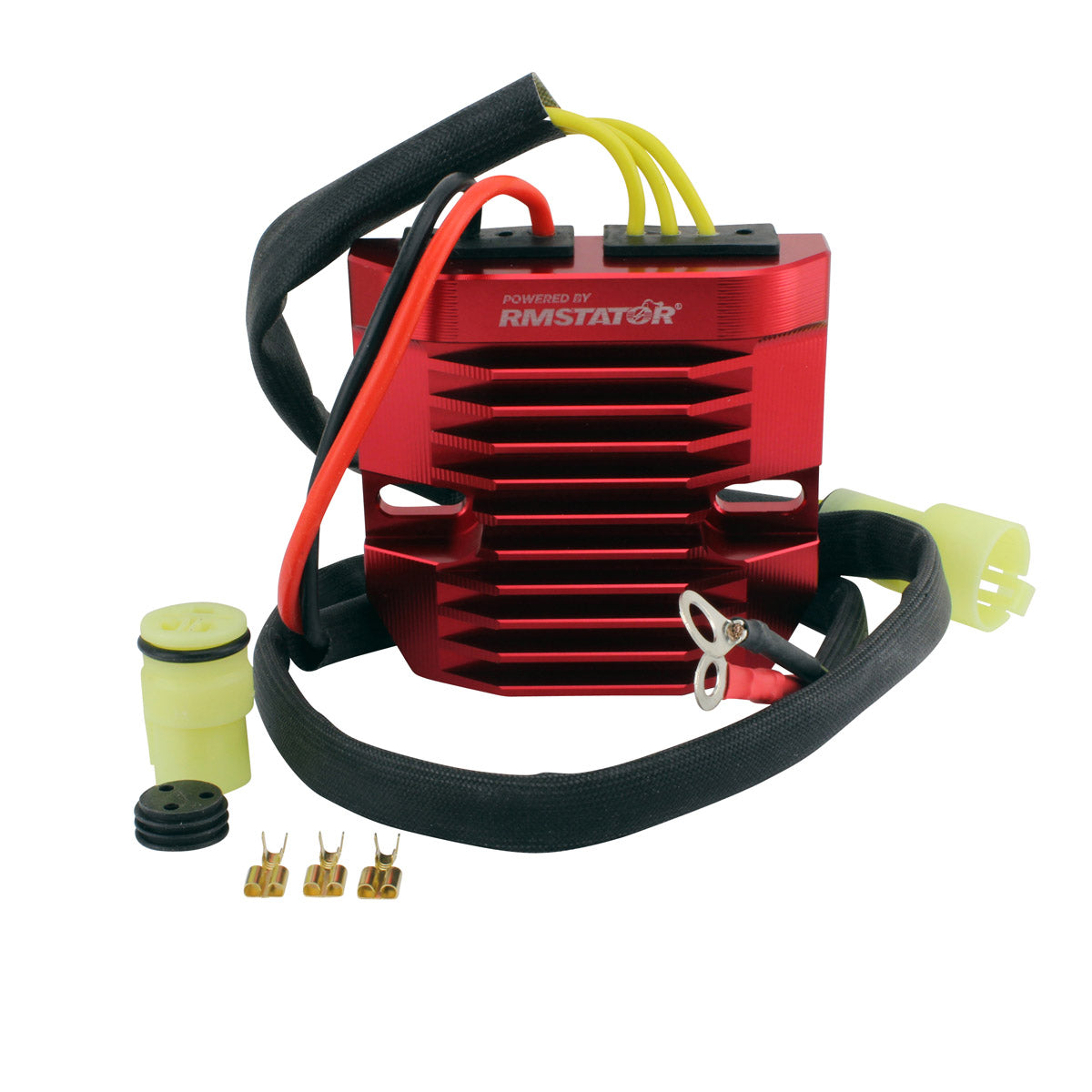 Aluminum Mosfet bypass Voltage Regulator rect. for Kawasaki KLF