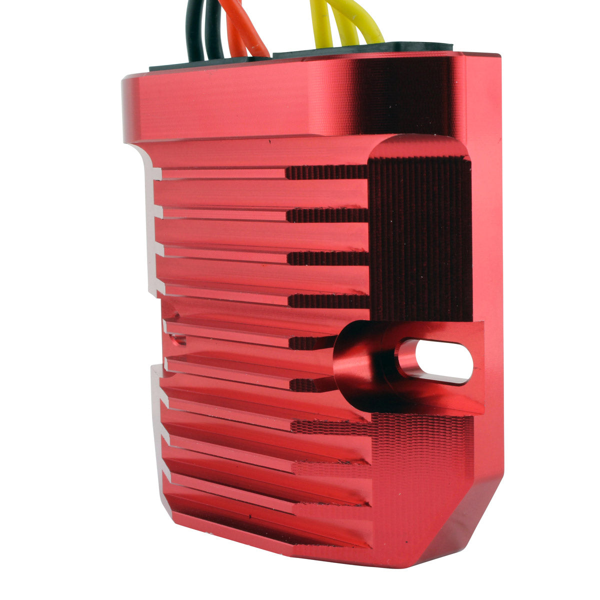RMSTATOR Red Aluminum Mosfet Regulator for Suzuki Boulevard C50 / C90 | GSXR 600 / 750 / 1000 2001-2019 | # 32800-47H00