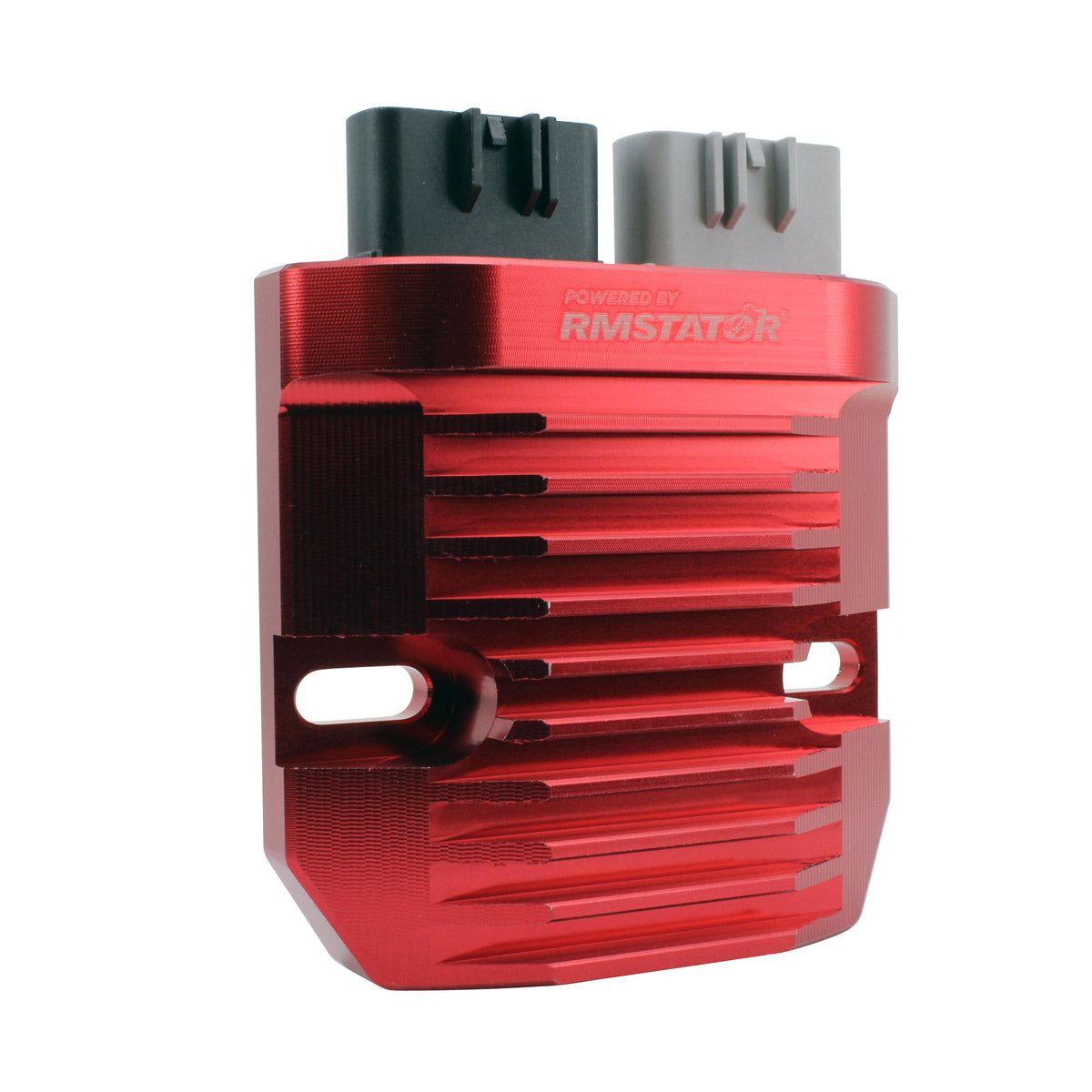 Red Machined Lithium-Ion Battery Compatible Regulator for Honda Kawasaki Polaris Suzuki Triumph Yamaha 1993-2025