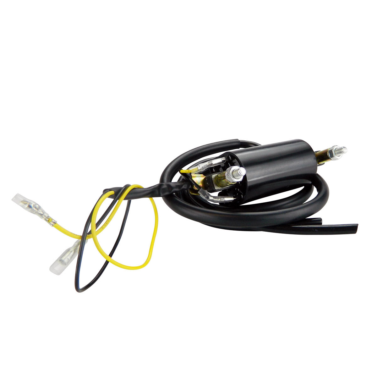 Pillar Type Electronic Ignition Conversion 1 ohm Dual Lead 6 Volts Ignition Coil for Honda Kawasaki Suzuki Yamaha