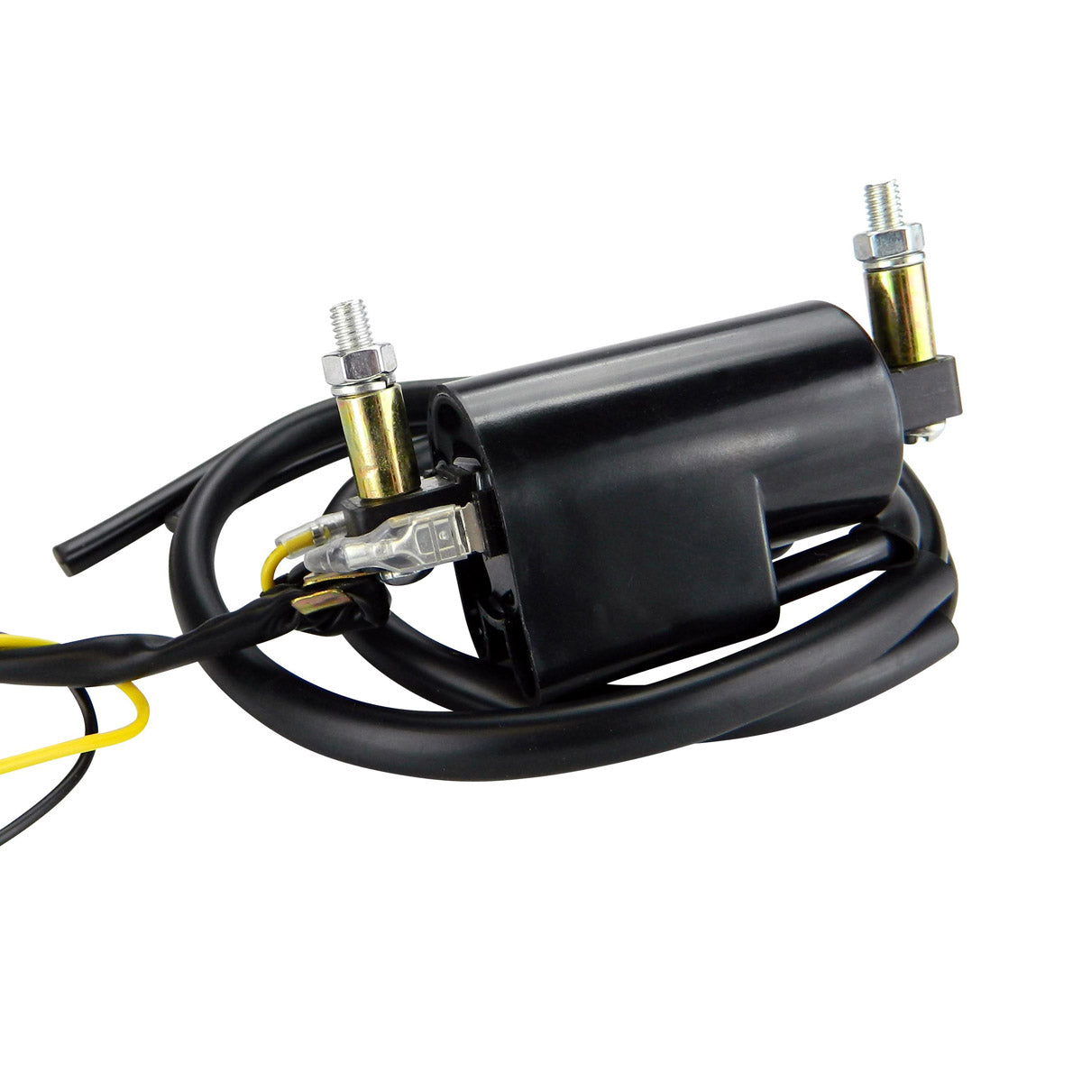 Pillar Type Electronic Ignition Conversion 1 ohm Dual Lead 6 Volts Ignition Coil for Honda Kawasaki Suzuki Yamaha