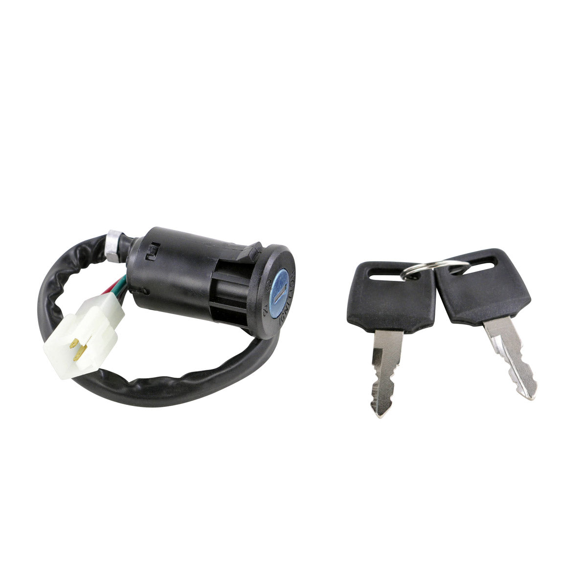 Universal 2-Position Ignition Key Switch