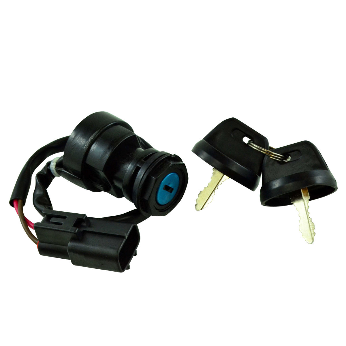 2-Position Ignition Key Switch for Yamaha YFM 400 Big Bear | YFM 700 Raptor | YFZ 450R 2002-2024 | # 4SH-82510-01-00