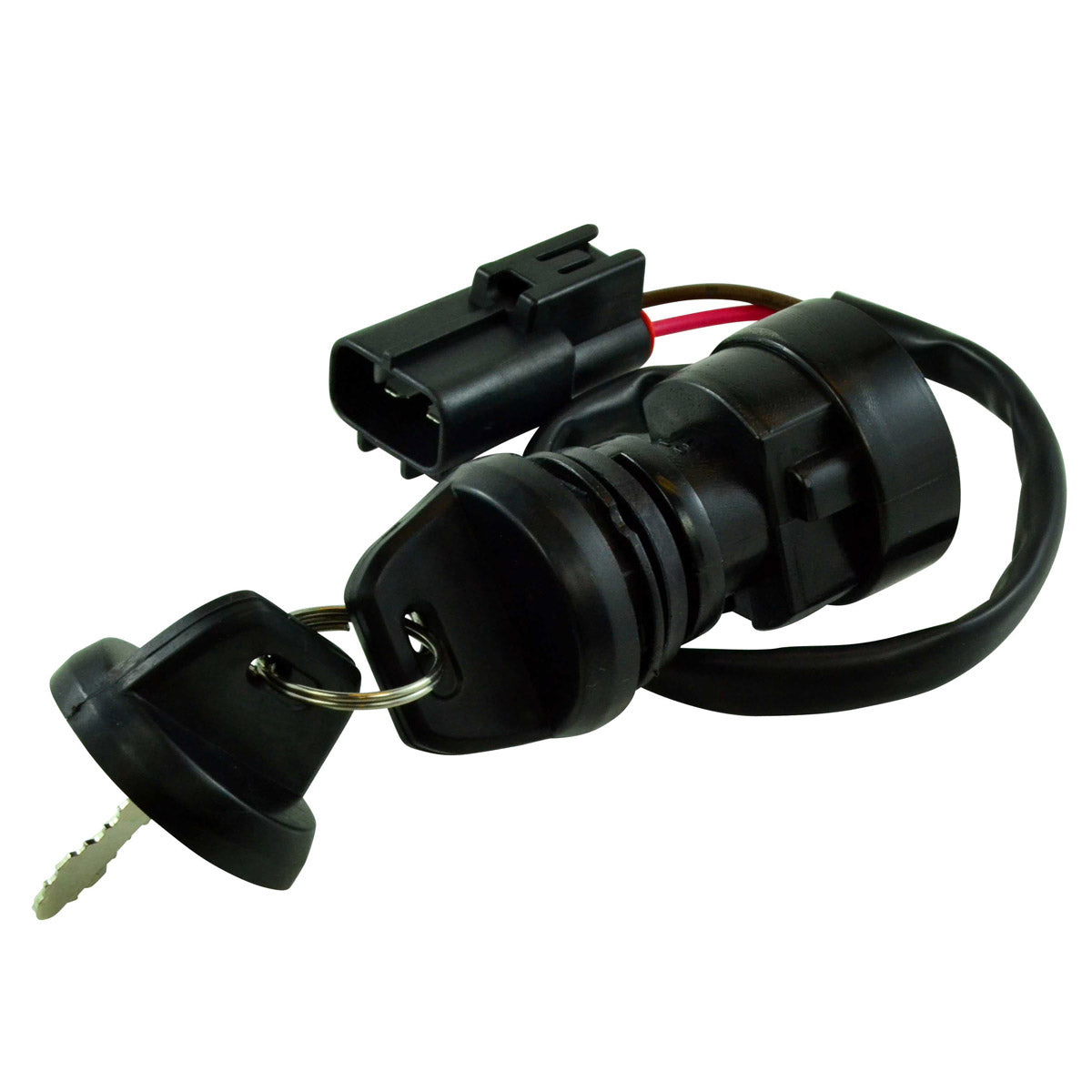 2-Position Ignition Key Switch for Yamaha YFM 400 Big Bear | YFM 700 Raptor | YFZ 450R 2002-2024 | # 4SH-82510-01-00