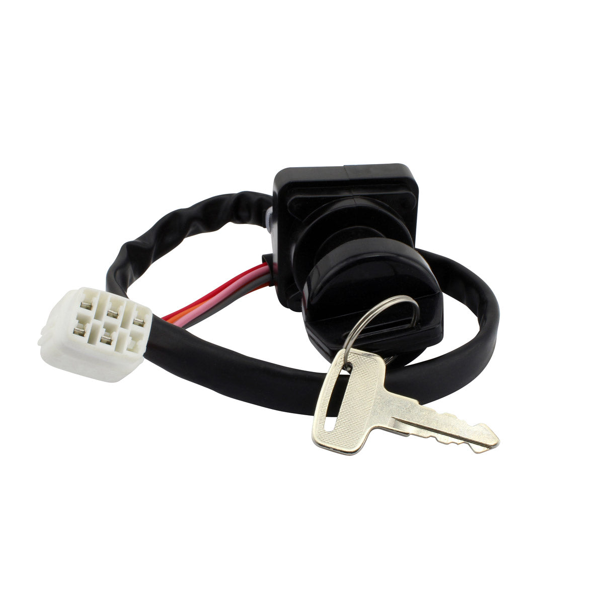 4-Position Ignition Key Switch for Suzuki LTA 700 X KingQuad | LTA 500 / 750 KingQuad AXi 2005-2023 | OEM# 37110-31G00