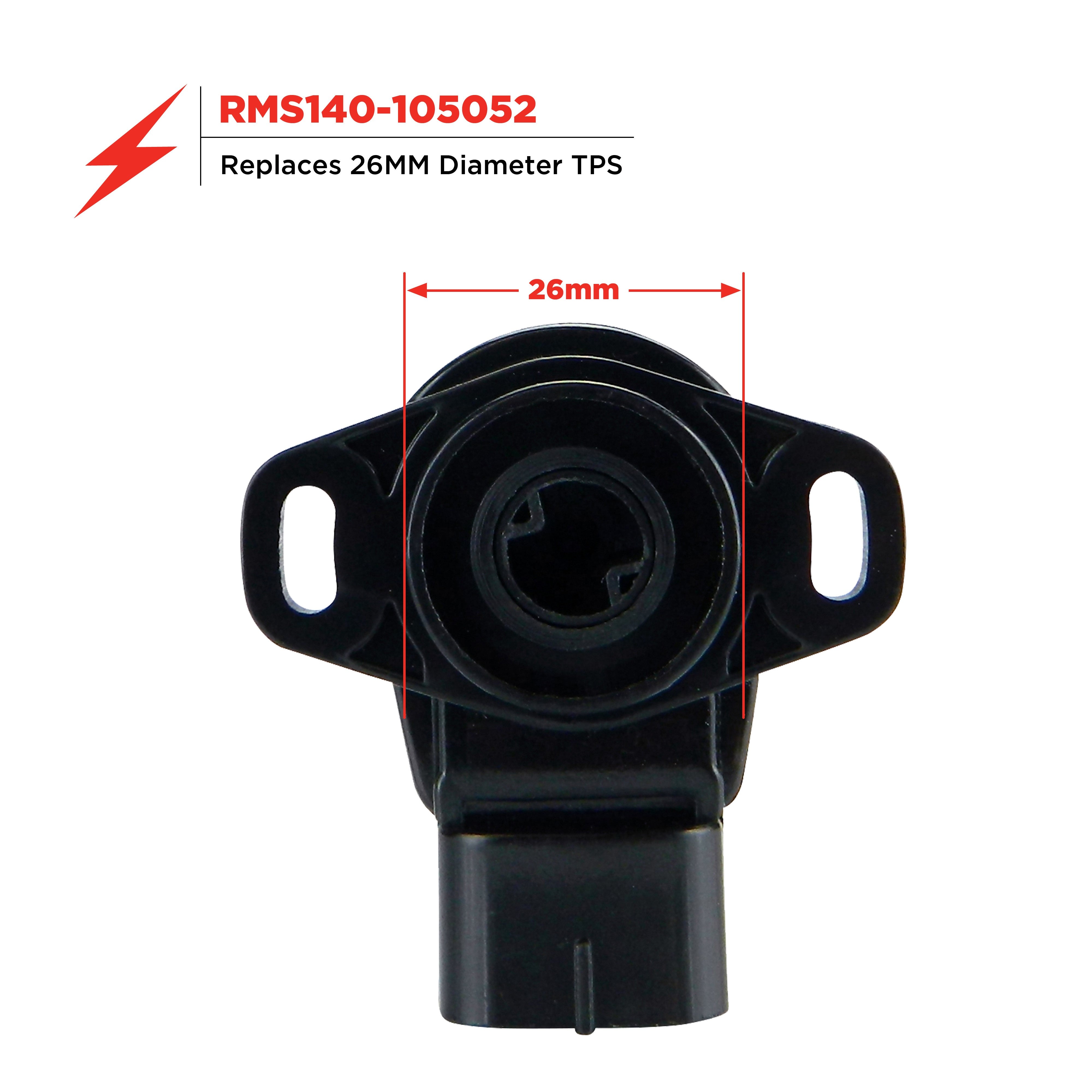 Throttle Position Sensor TPS 26mm for Polaris ACE Sportsman Ranger RZR 325 / 500 / 550 / 570 / 800 / 850 2006-2019