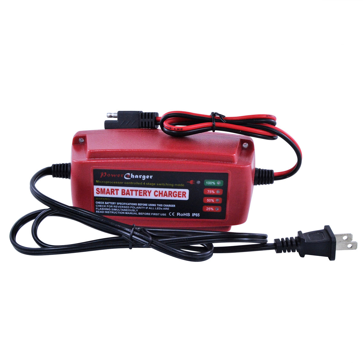 Universal Automatic IP65 Smart Battery Charger 12V / 5A / 100W
