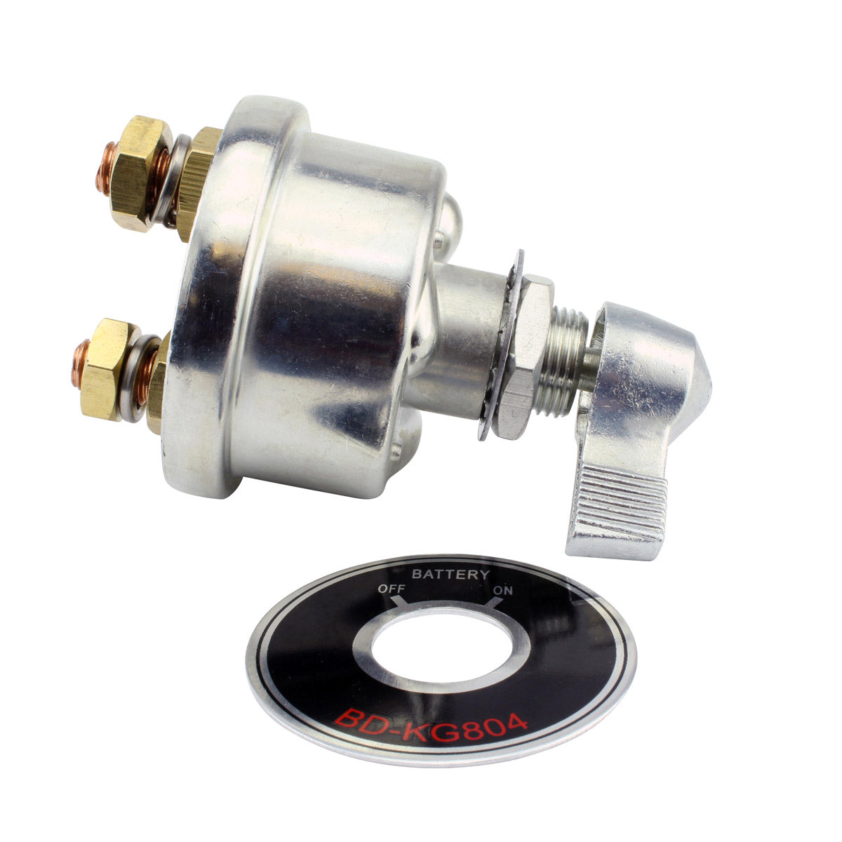 Universal 2 Post 125 amps / 12 V Master Battery Disconnect Switch SPST