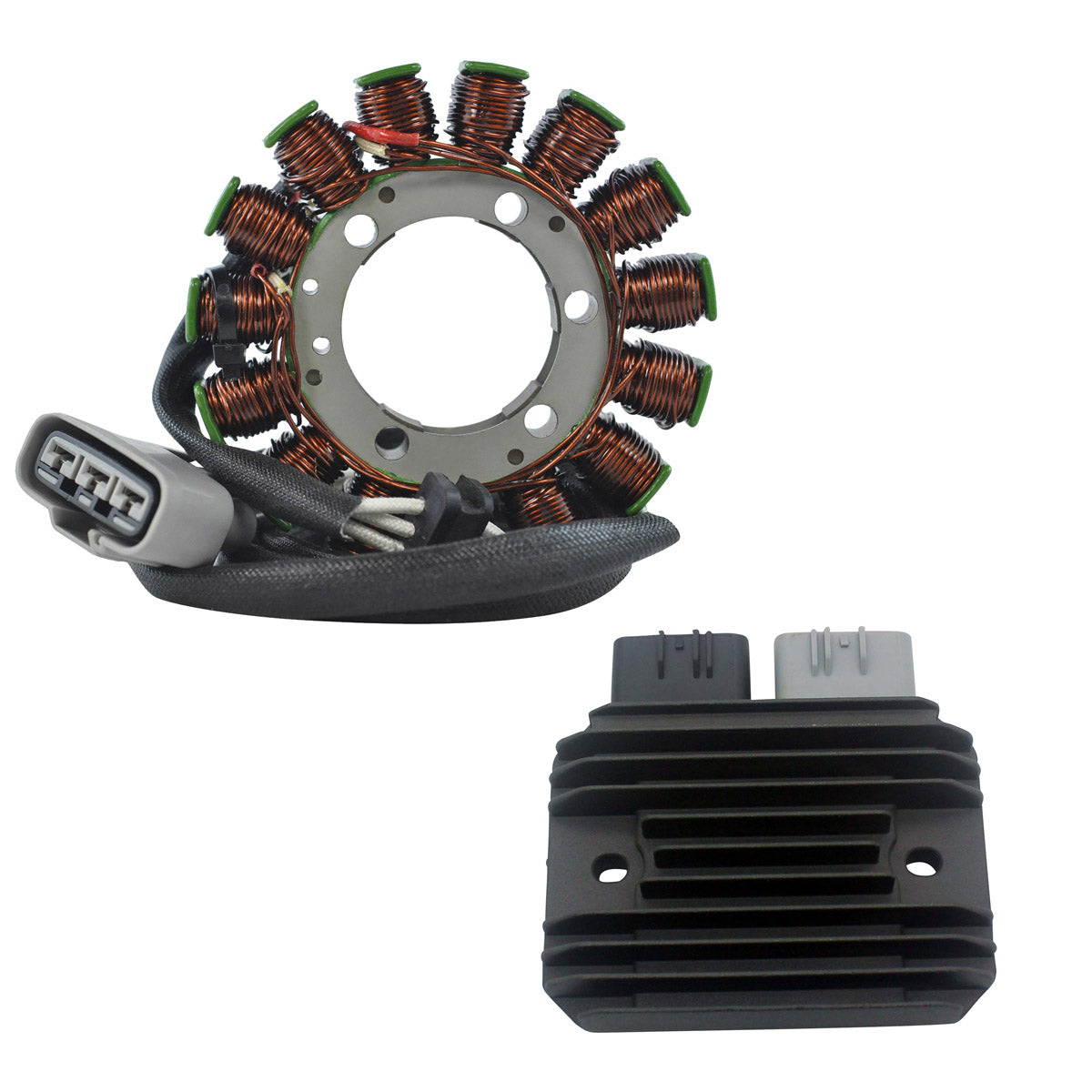 Kit Stator + Voltage Regulator Rectifier for Kawasaki Ninja ZX-6R 2009-2012