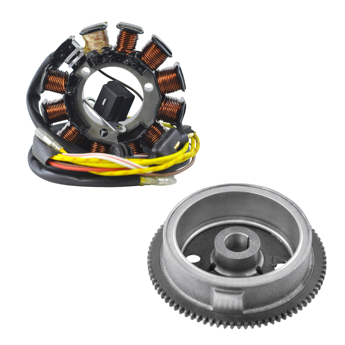 Kit Stator + Flywheel for Polaris Big Boss / Magnum / Scrambler / Sportsman / Worker 500 2000-2003 | # 3086984 FF97