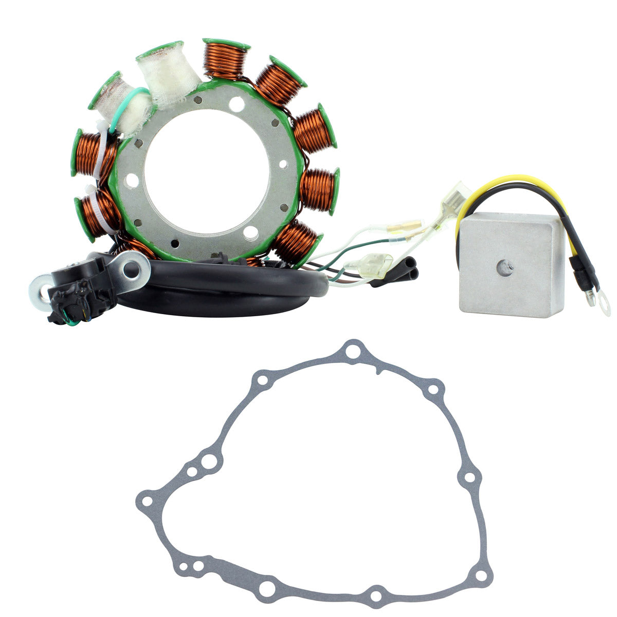 Kit High Output Stator + AC Regulator + Gasket for Honda XR400R XR 400 R 1996-2004