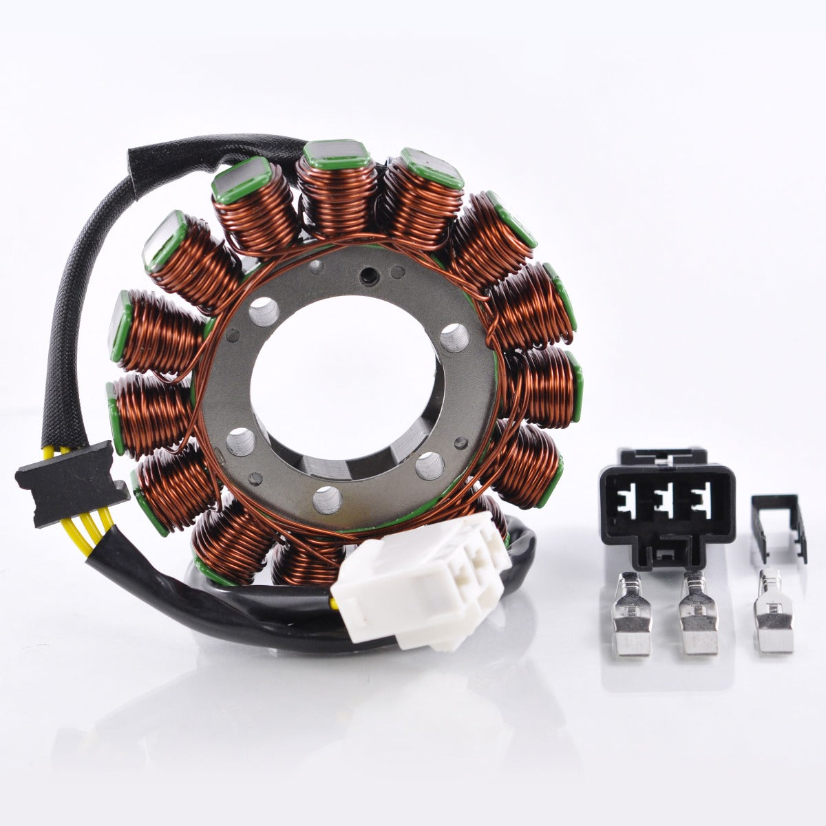 Improved Stator + Kokusan Flywheel + Voltage Regulator + Puller Upgrade for Aprilia RSV4 / Tuono V4 1000 1100 2011-2020