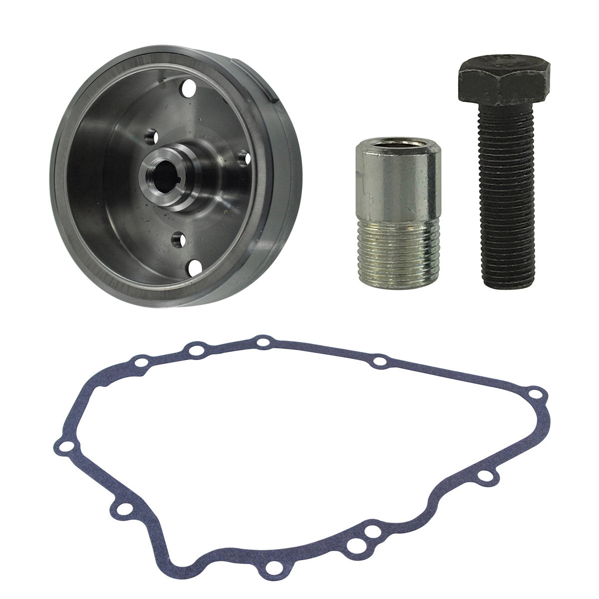 Kit Flywheel + Gasket + Flywheel Puller for Kawasaki VN 500 Vulcan / 454 LTD / Ninja 500 1985-1996