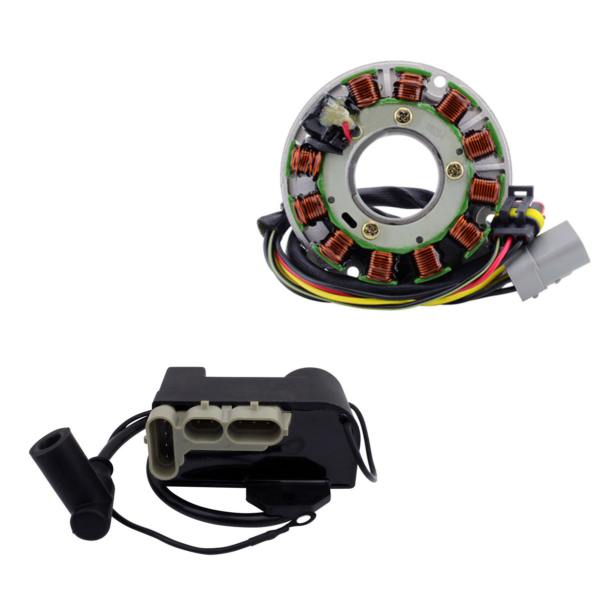 Kit Stator + CDI Box Ignition Coil Calibrated Module for Ski-Doo RER Freestyle 300 | Skandic 300 2006-2009  | 420889369