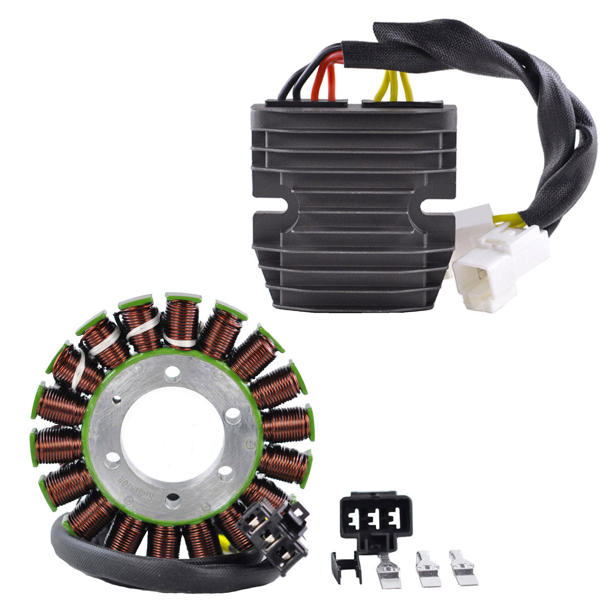 Kit Stator + Mosfet Regulator Rectifier for Honda CBF 1000 2006-2010 | 31120-MFA-D01 31120-MGJ-D01 31600-MFA-D01