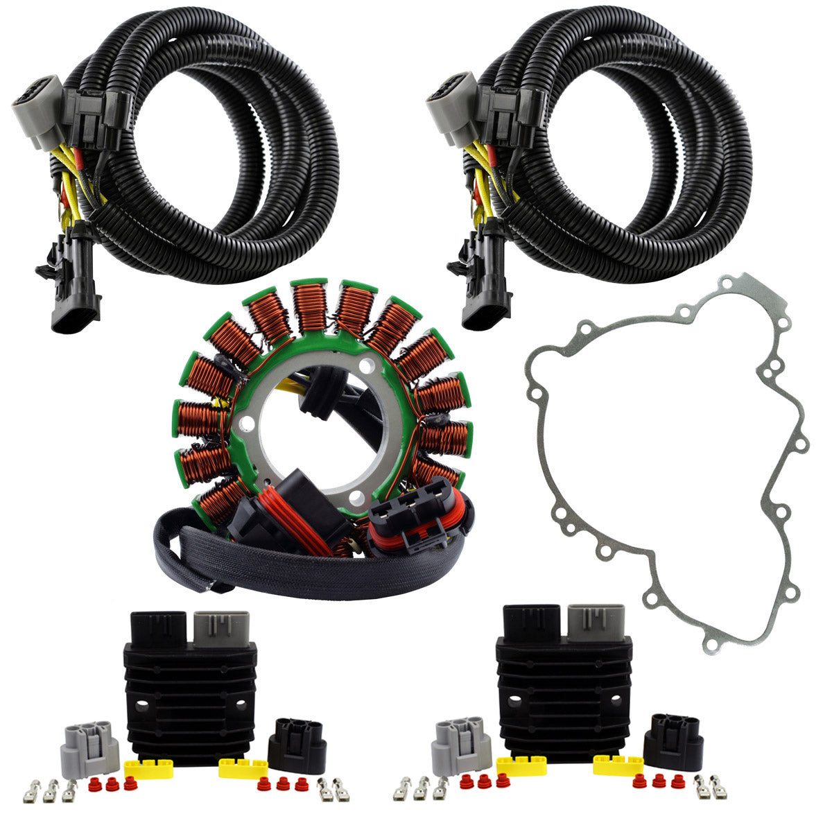 SPLYT Technology Stator + Voltage Regulator Rectifier + Gasket for Polaris RZR / Ranger 900 1000 2013-2022 | 4018494