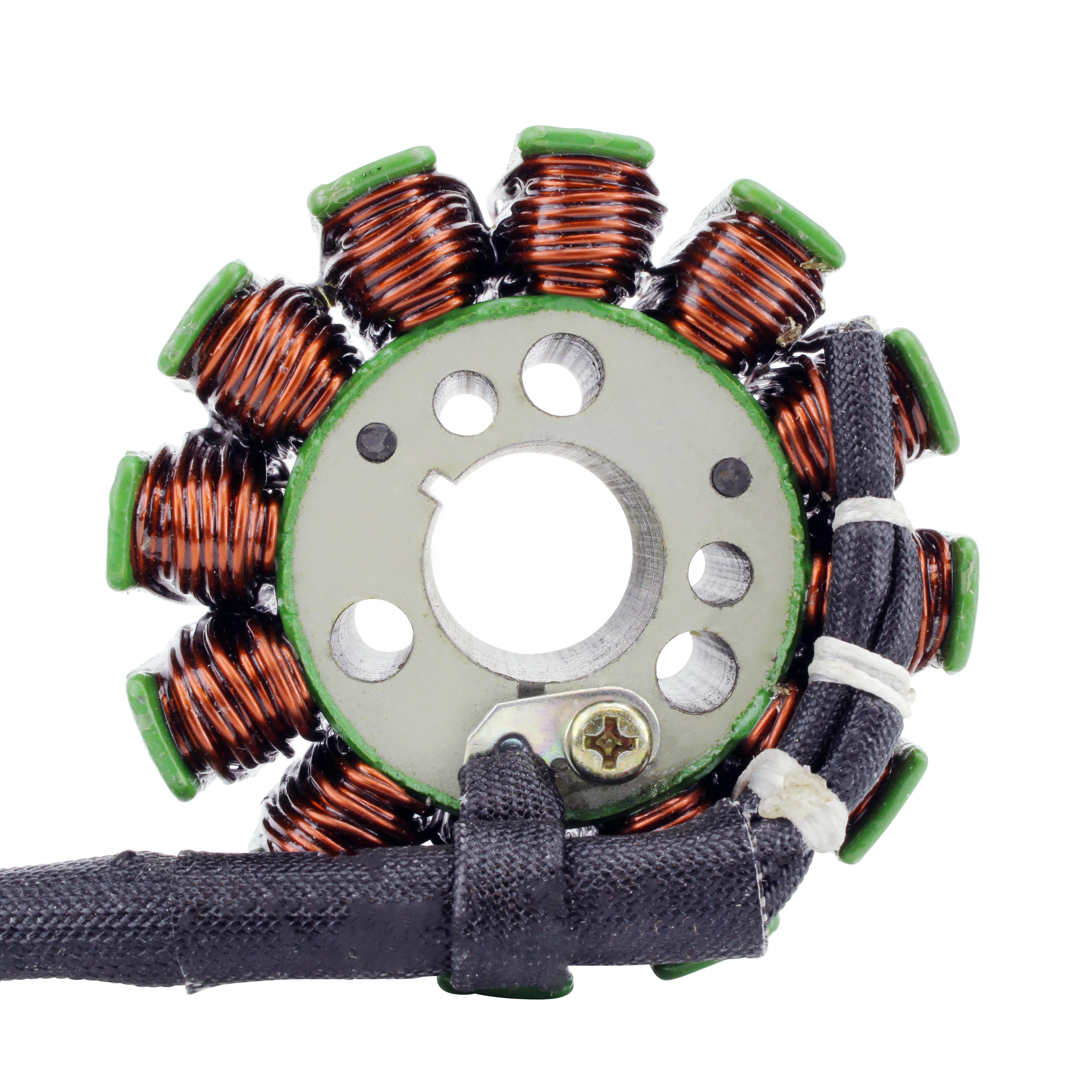 Stator + Flywheel + Aluminum Voltage Regulator + Gasket Yamaha YZF R1 FZ1 FZ8 06-14 | 2SH-81450-00-00 2D1-81410-10-00