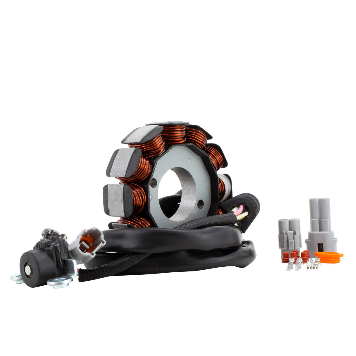 AC to DC Lighting + 140W High Power Stator + Voltage Regulator + CDI Box ECM System Upgrade for Yamaha YFZ 450 2004-2009