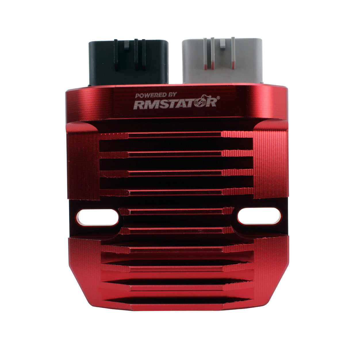 Stator + RMSTATOR Red Machined Alum Mosfet Regulator for Triumph Street Triple 660 675 765 2008-2020 | T1300057 T1300205
