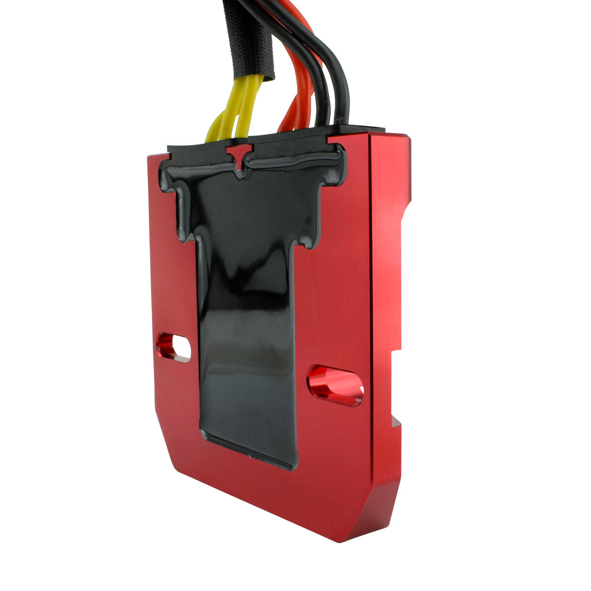 マーク Kit Stator + CNC Red Machined Aluminum Mosfet Regulator + Gasket