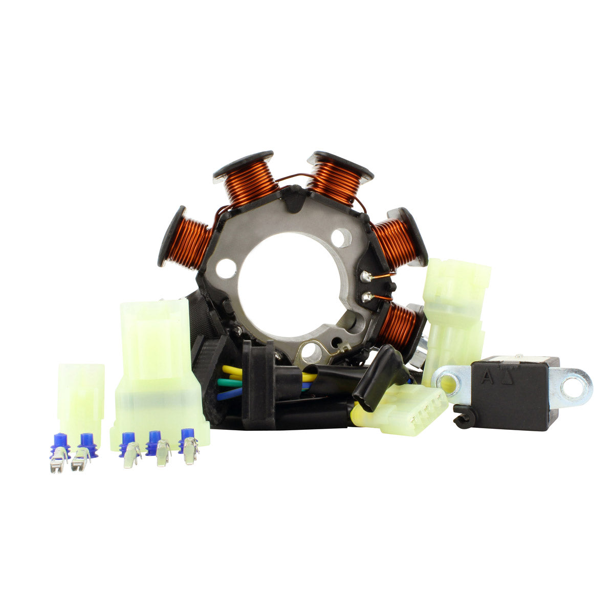 Kit Stator + Mosfet Voltage Regulator for Honda TRX 250 X / EX 2006-2024 | # 31120-HN6-A31 31600-HM8-B00