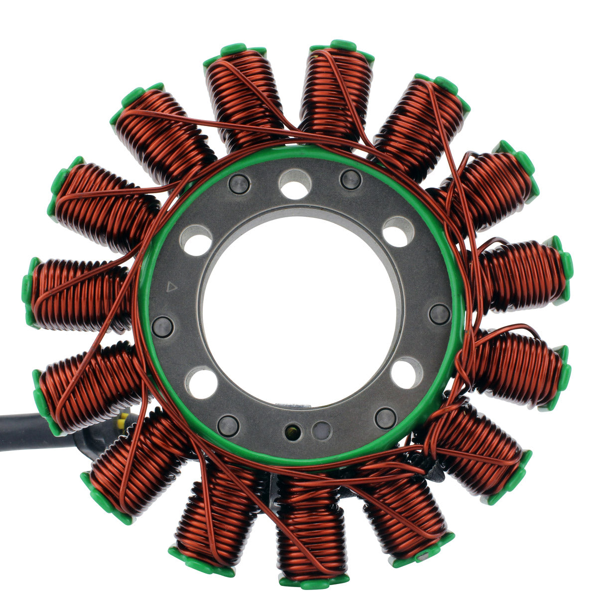 Kit Generator Stator + RMSTATOR Red Machined Aluminum Mosfet Regulator for Honda CBR 600 RR 2013-2024 | 31120-MJC-D01