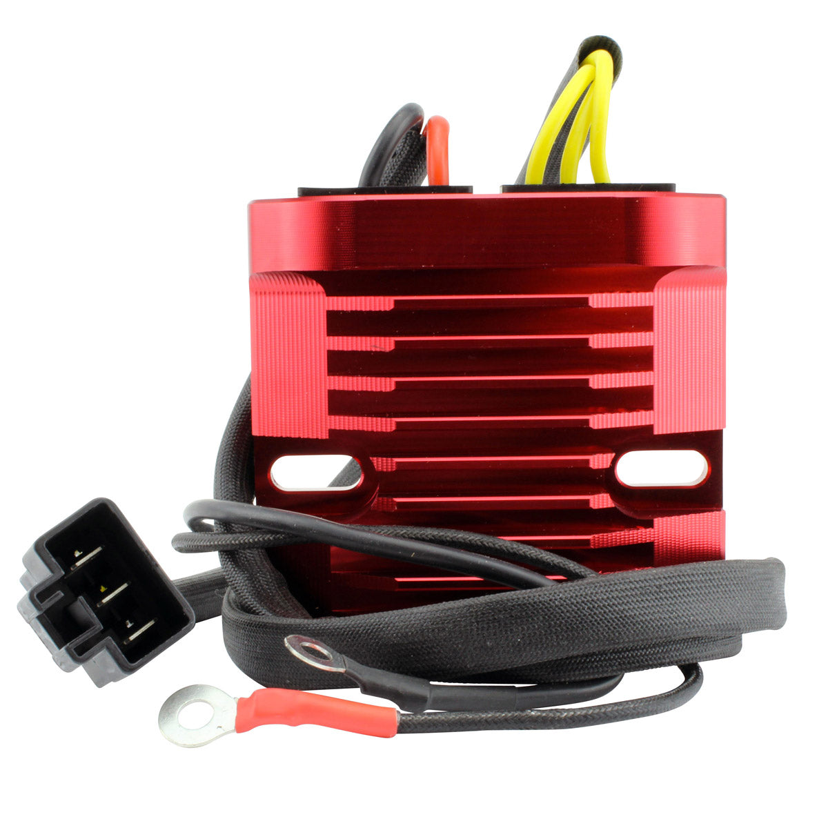 Stator + Aluminum Mosfet Regulator for Honda VFR 800 Interceptor 2002-2009 OEM Repl. # 31120-MCW-D03 31600-MCW-D61