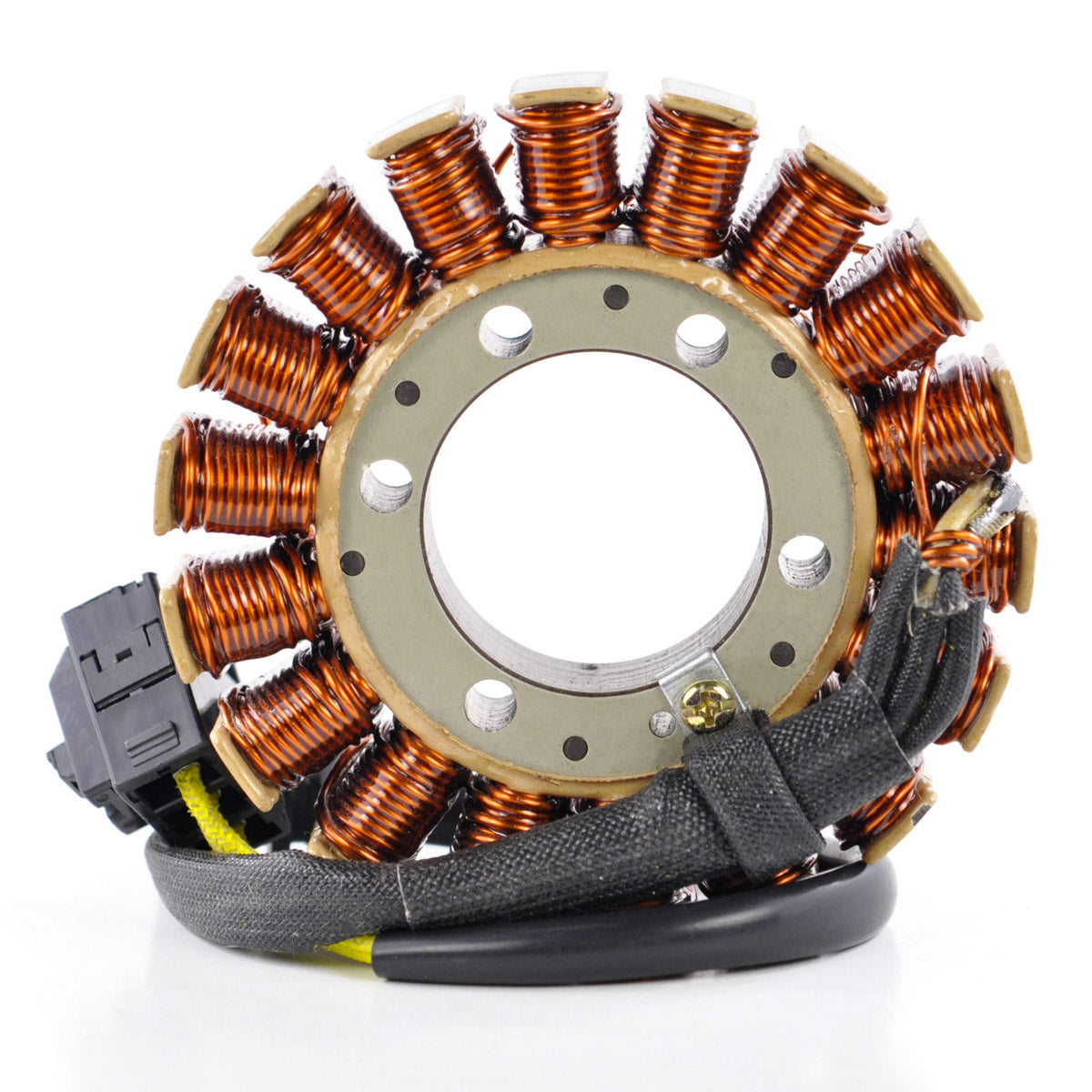 Generator Stator + Aluminum Machined Mosfet Regulator for Honda CBR 600 F4i 2001-2004 | OEM Repl.# 31600-MBW-D21