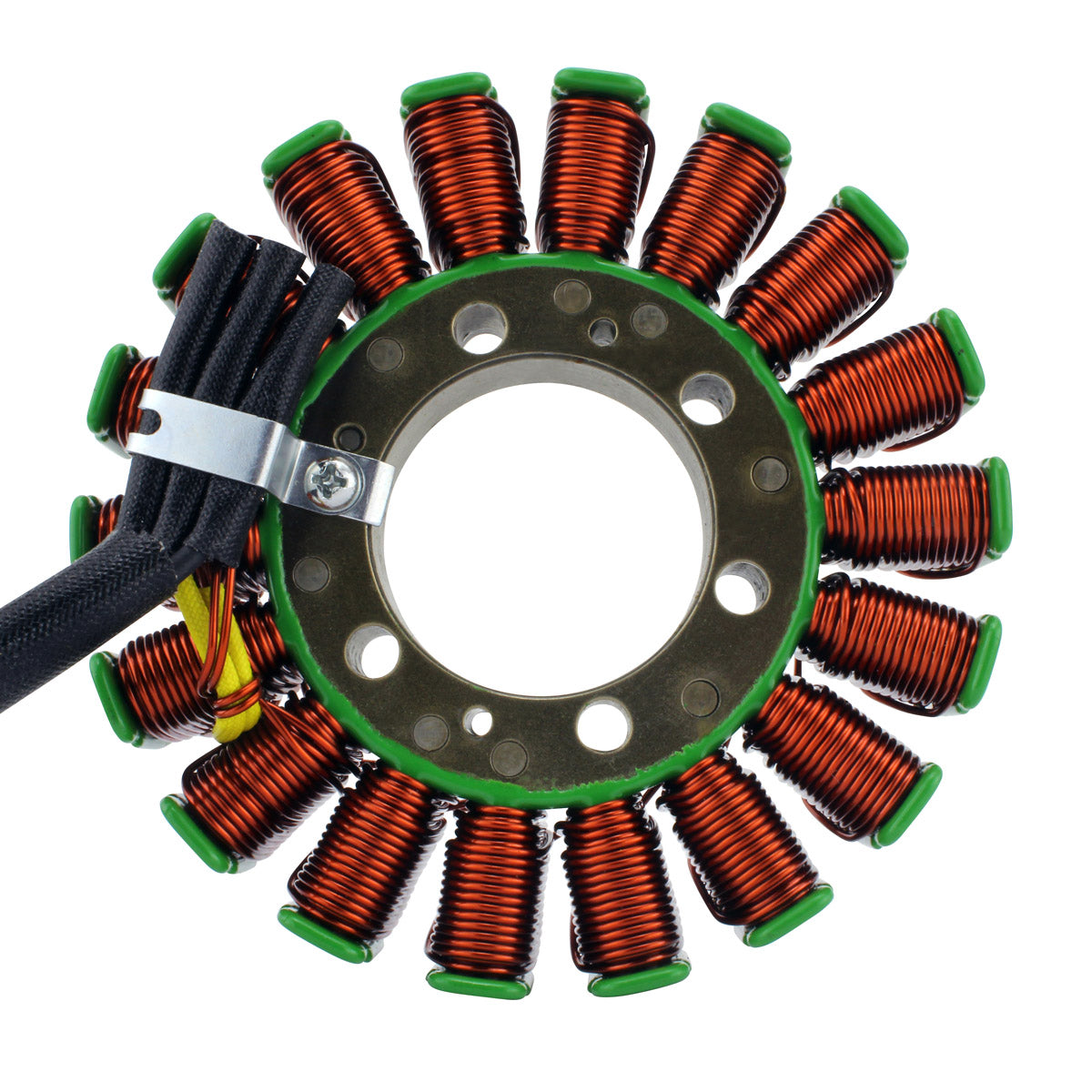 Generator Stator + Aluminum Mosfet Regulator for Triumph Daytona 675 | Daytona 675 R 2006-2020 | OEM# T1300181 T1305123
