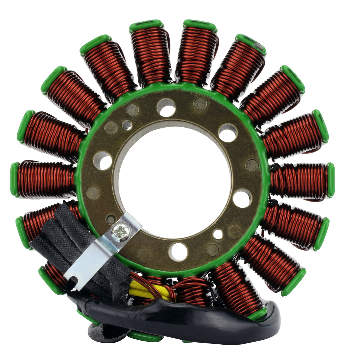Stator + Aluminum Mosfet Regulator for Triumph Street Triple 675 | Street Triple 675 R 2008-2018 OEM T1303139 T1300675
