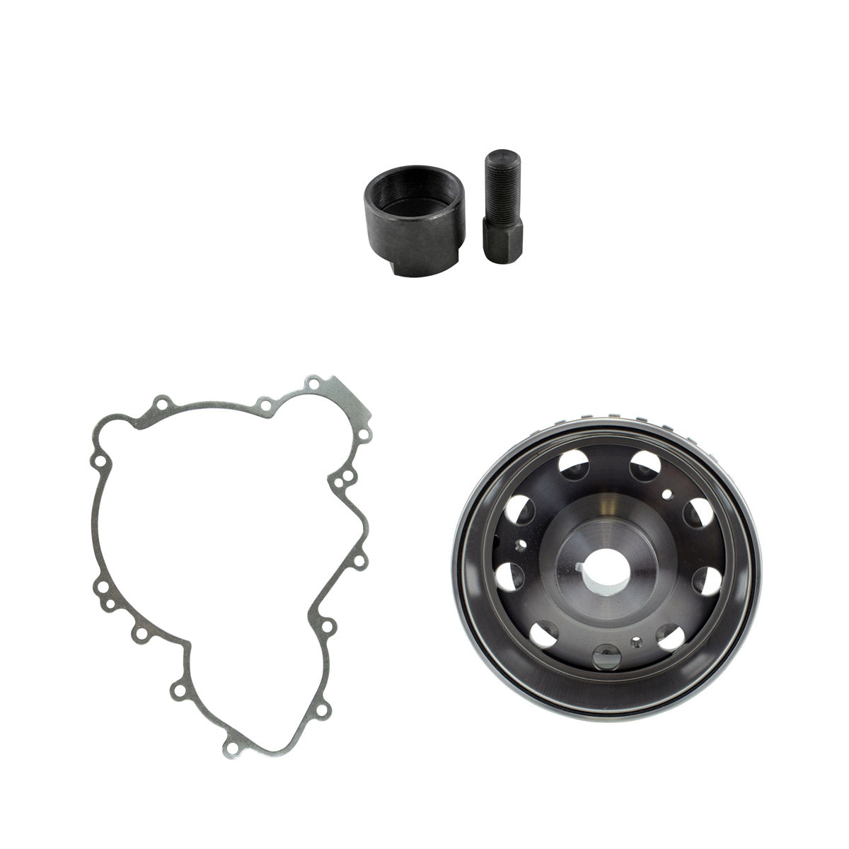 900W Magneto Flywheel Rotor + Gasket + Puller for Polaris Ranger 1000 Crew / RZR 900 XP 4 2018-2024 | OEM# 4017135