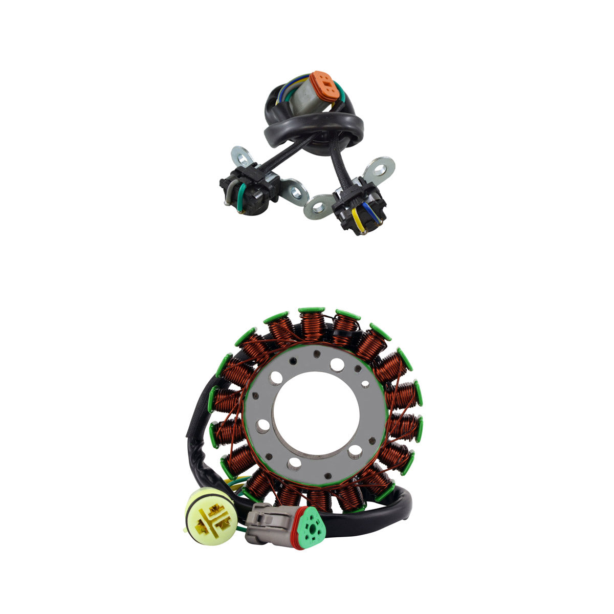 Kit Stator + Pickup Coil 300 ohms for Ski-Doo Grand Touring Legend Sport 600 700 800 1999-2002 | 410922907 410922940
