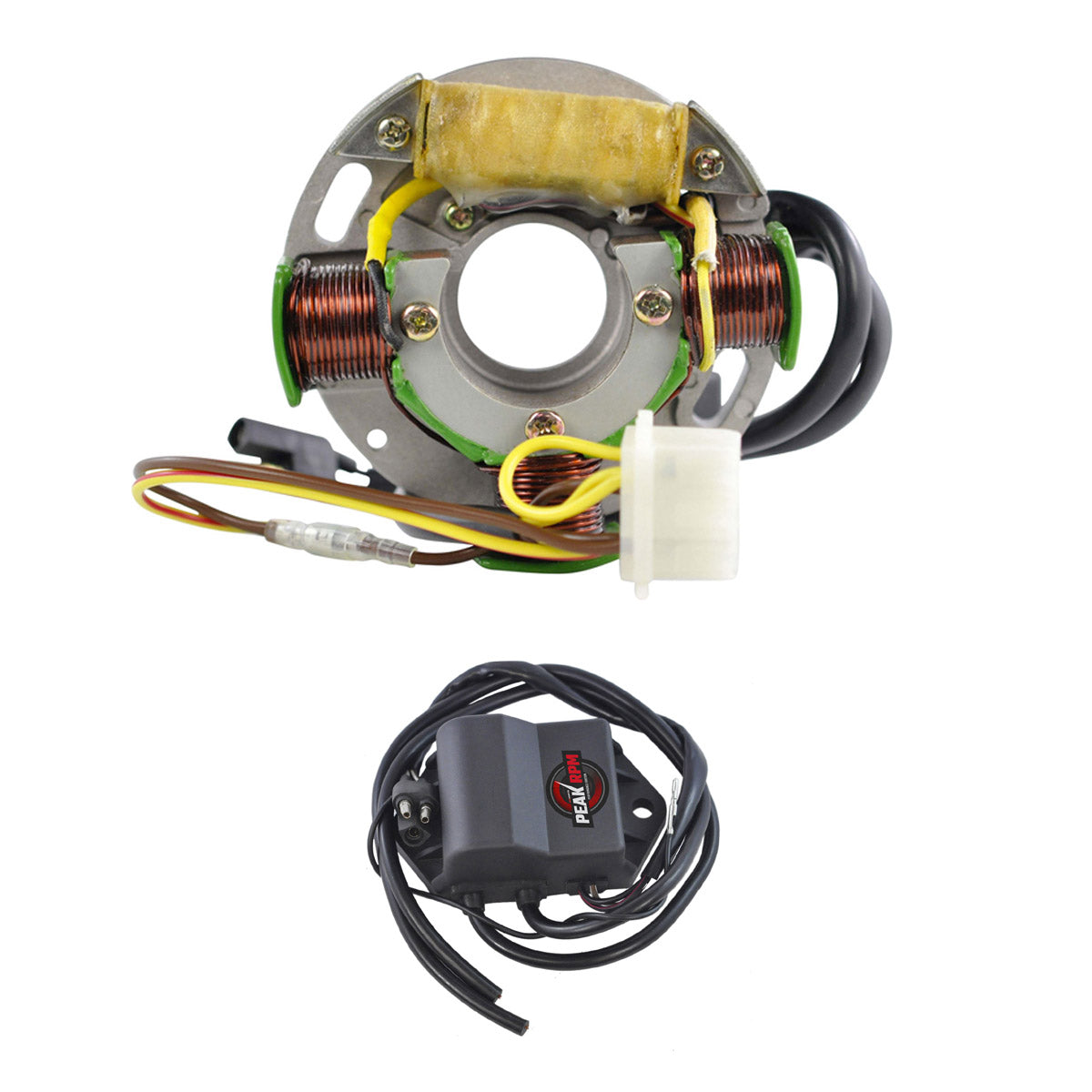 Kit Stator + CDI Box for Polaris Indy Lite / GT 340 | Starlite 250 | Sport 340 | 1990-1998 2003 | OEM # 3084258 3083723